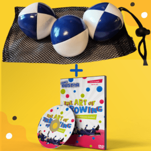 Juggling Combo Pack – Juggling Balls Set + Instructional DVD